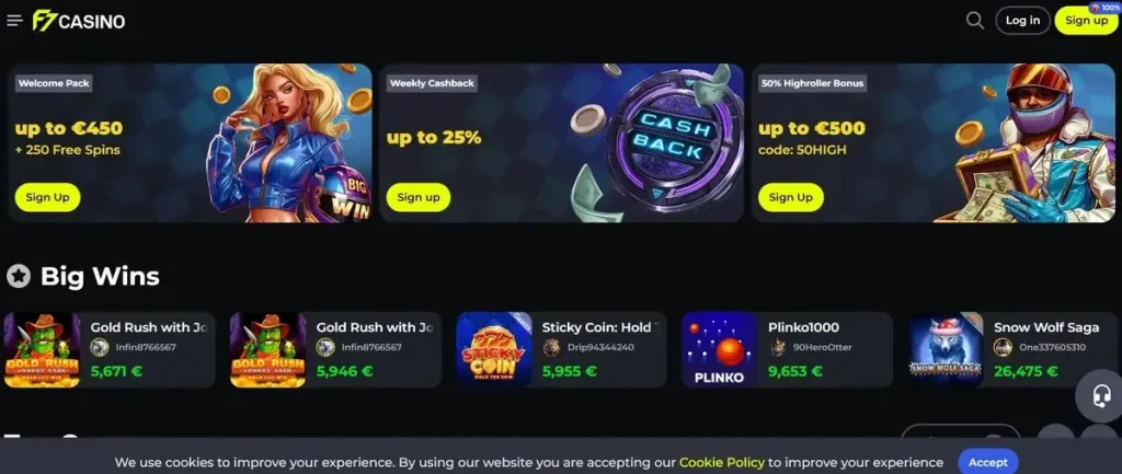 f7 casino review